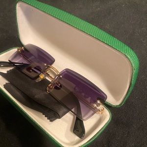 Custom Lacoste buff glasses